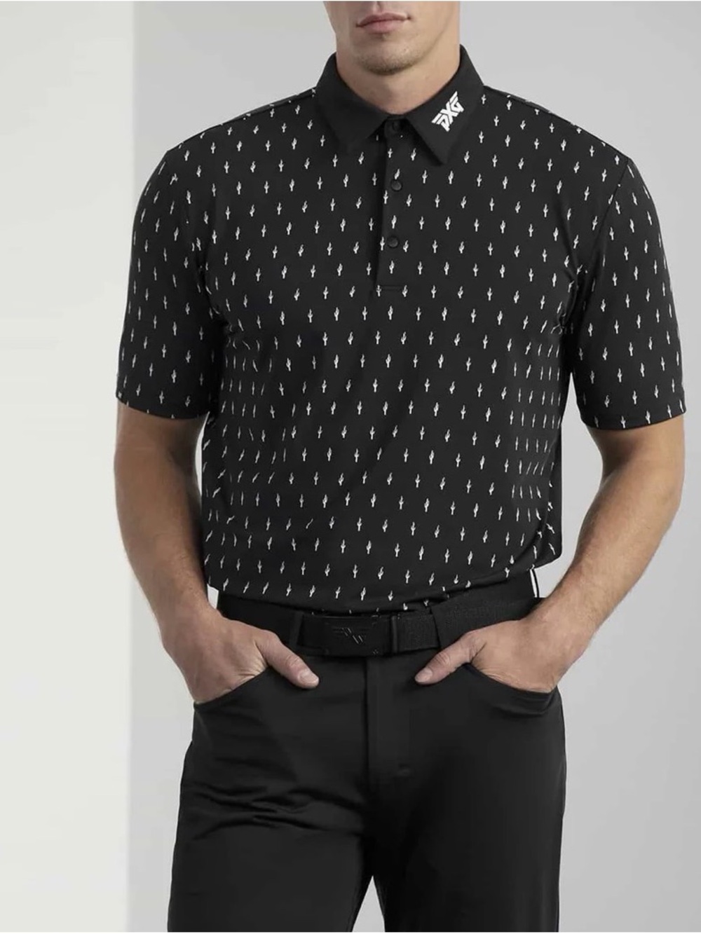 PXG Men's Cactus Print Polo Size 2XL‎
